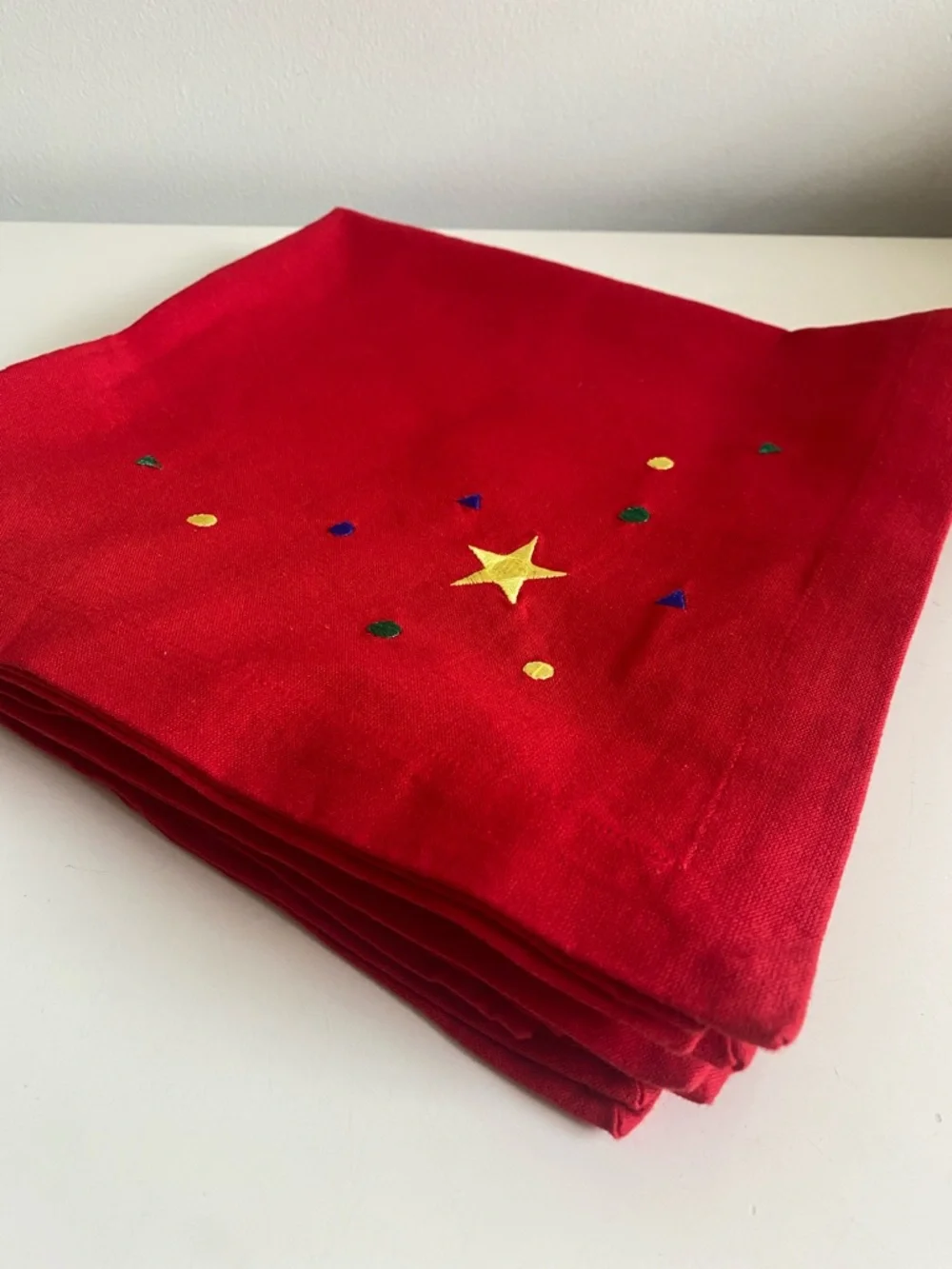 Crate&Barrel vibrant red